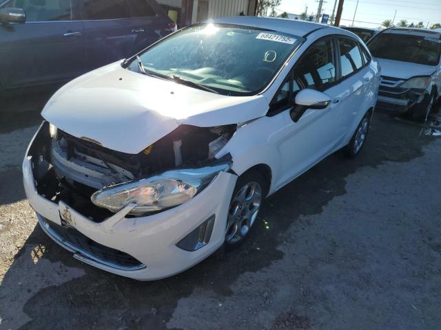 3FADP4CJ9CM173676 - 2012 FORD FIESTA SEL WHITE photo 1