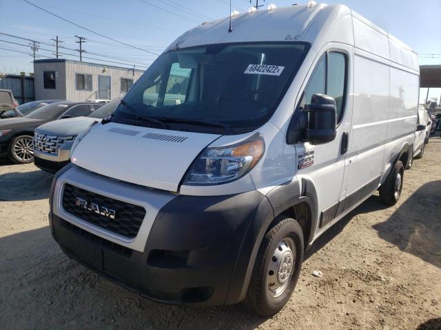 3C6TRVDG0KE563333 - 2019 RAM PROMASTER WHITE photo 1
