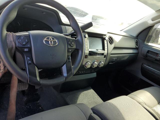 5TFRY5F13LX270459 - 2020 TOYOTA TUNDRA DOU WHITE photo 8