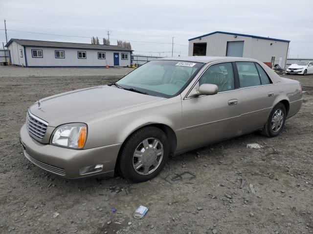 1G6KD54Y04U138021 - 2004 CADILLAC DEVILLE TAN photo 1