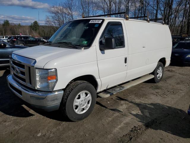 1FTNE2EW9EDA94959 - 2014 FORD E-250 WHITE photo 1