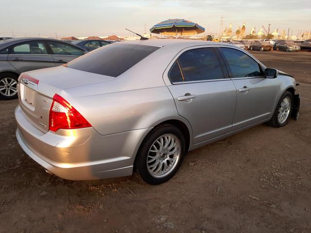 3FAHP0JG0BR319563 - 2011 FORD FUSION SEL SILVER photo 3