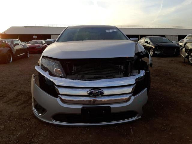 3FAHP0JG0BR319563 - 2011 FORD FUSION SEL SILVER photo 5