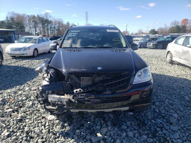 4JGBB22E28A437412 - 2008 MERCEDES-BENZ ML 320 CDI BLACK photo 5