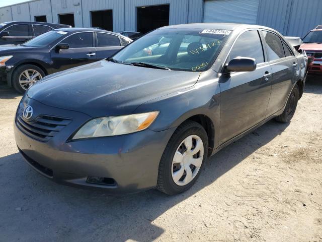 4T1BE46K47U642391 - 2007 TOYOTA CAMRY GRAY photo 1