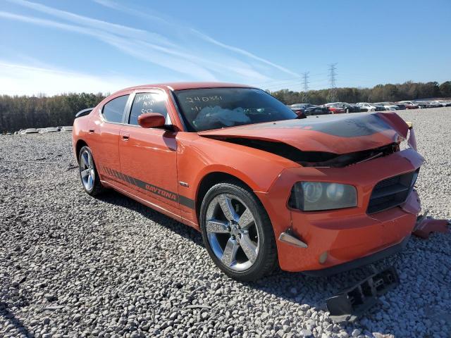 2B3LA53H48H240881 - 2008 DODGE CHARGER R/ ORANGE photo 4