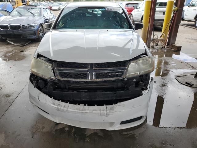 1B3BD4FB6BN616628 - 2011 DODGE AVENGER EX WHITE photo 5