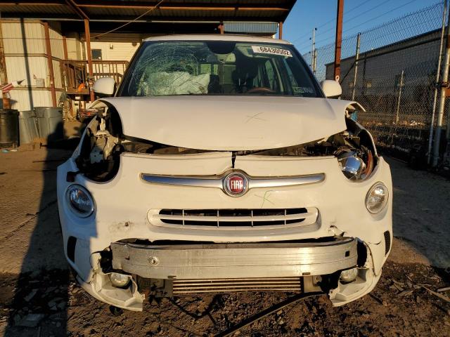 ZFBCFADH7EZ010841 - 2014 FIAT 500L TREKK WHITE photo 5