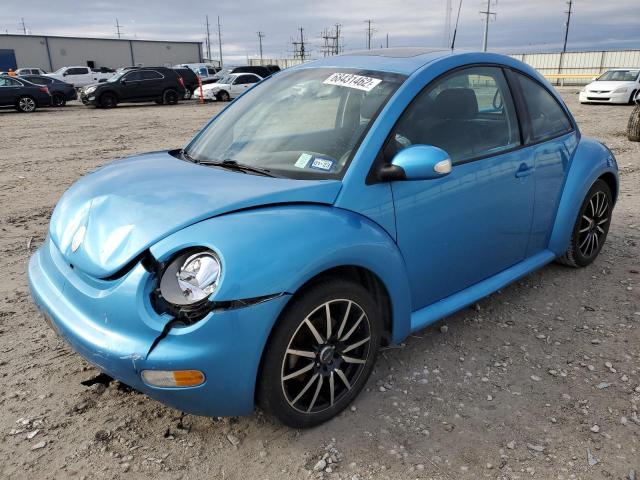 3VWGK31C04M422224 - 2004 VOLKSWAGEN NEW BEETLE BLUE photo 1