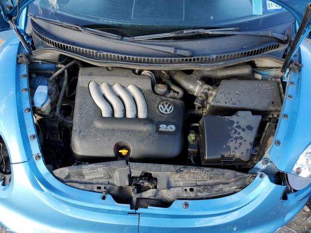 3VWGK31C04M422224 - 2004 VOLKSWAGEN NEW BEETLE BLUE photo 11