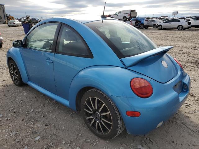 3VWGK31C04M422224 - 2004 VOLKSWAGEN NEW BEETLE BLUE photo 2