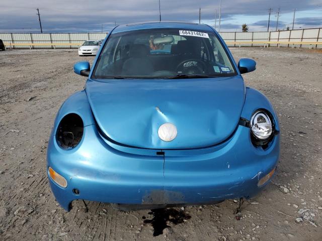 3VWGK31C04M422224 - 2004 VOLKSWAGEN NEW BEETLE BLUE photo 5