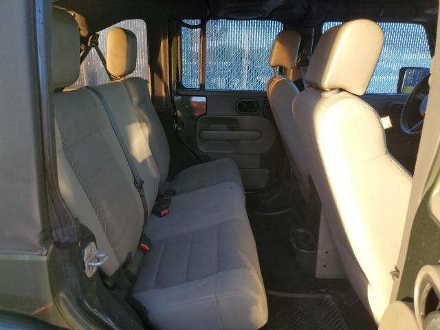 1J4GB59167L102259 - 2007 JEEP WRANGLER S GREEN photo 11