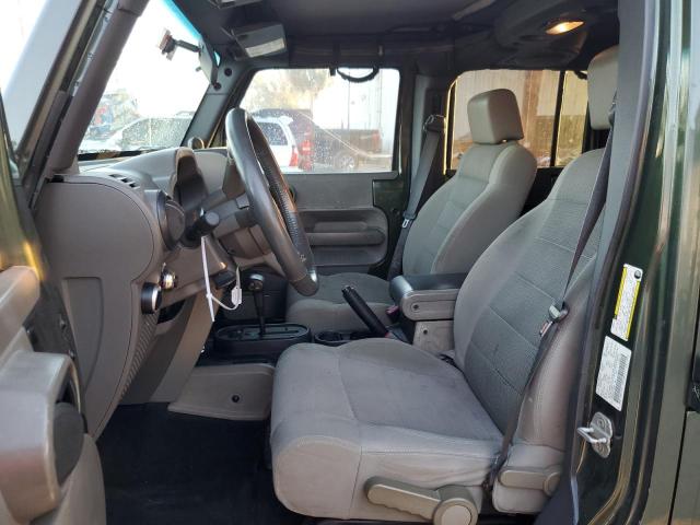 1J4GB59167L102259 - 2007 JEEP WRANGLER S GREEN photo 7