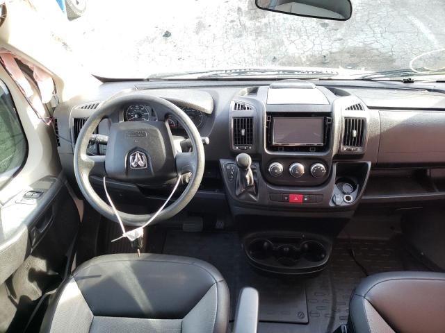 3C6TRVAG5HE526887 - 2017 RAM PROMASTER WHITE photo 8