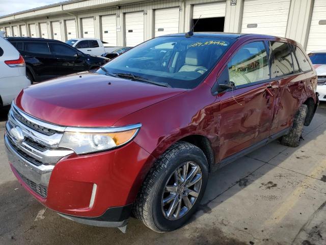 2FMDK3JC6DBA06682 - 2013 FORD EDGE BURGUNDY photo 1