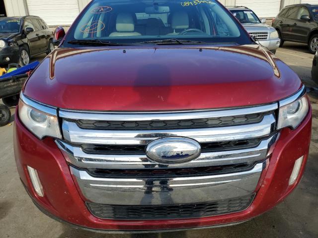 2FMDK3JC6DBA06682 - 2013 FORD EDGE BURGUNDY photo 5