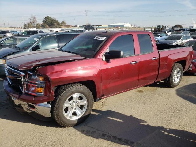 1GCVKREC9EZ203382 - 2014 CHEVROLET SILVERADO RED photo 1