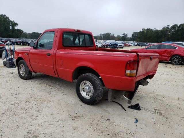 1FTCR10AXSUA57044 - 1995 FORD RANGER RED photo 2