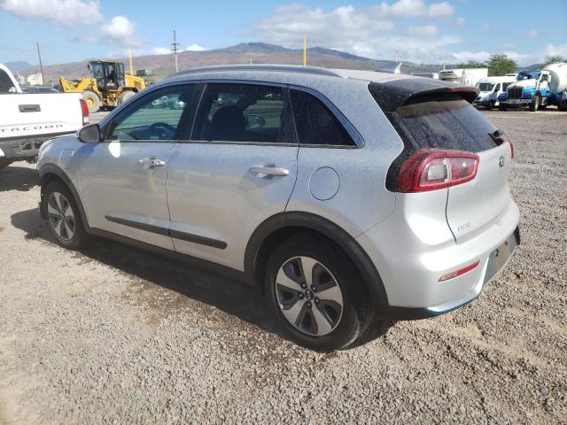 KNDCD3LD5J5191467 - 2018 KIA NIRO EX SILVER photo 2