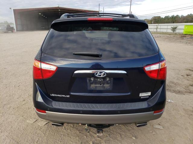 KM8NU4CCXCU190860 - 2012 HYUNDAI VERACRUZ G BLUE photo 6