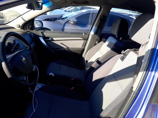 KL1TD66E09B618614 - 2009 CHEVROLET AVEO LS 蓝色 照片 7