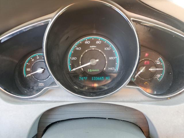 1G1ZF57539F209739 - 2009 CHEVROLET MALIBU HYB GRAY photo 9