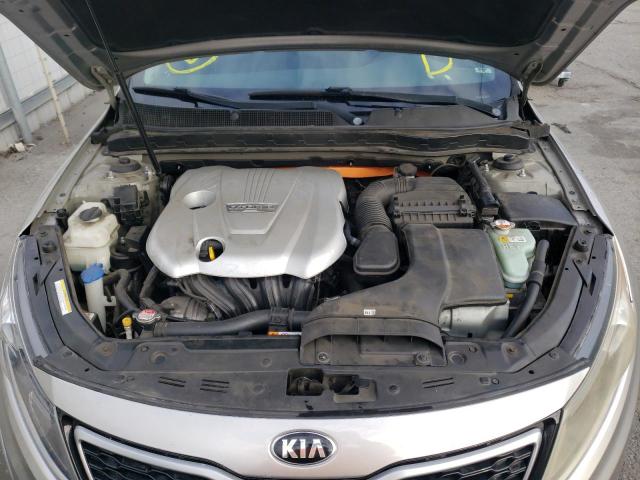 KNAGM4AD4D5046187 - 2013 KIA OPTIMA HYB SILVER photo 11