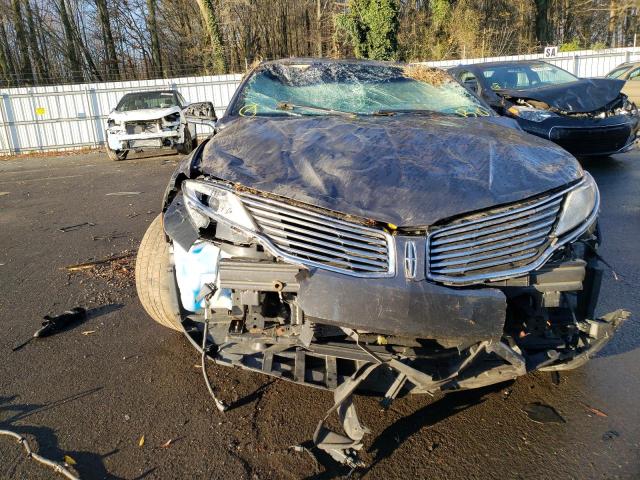 3LN6L2LU1GR608238 - 2016 LINCOLN MKZ HYBRID GRAY photo 5