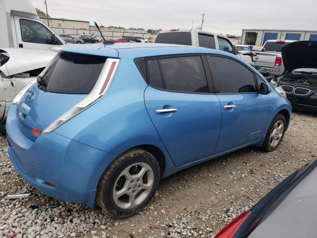 1N4AZ0CP4DC407011 - 2013 NISSAN LEAF S BLUE photo 3