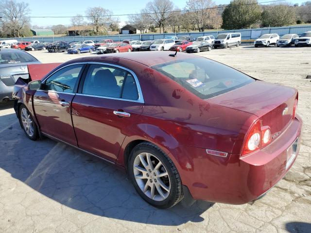 1G1ZE5E77BF106837 - 2011 CHEVROLET MALIBU LTZ წითელი ფოტო 2