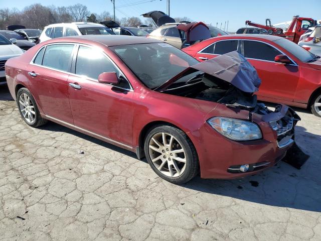 1G1ZE5E77BF106837 - 2011 CHEVROLET MALIBU LTZ წითელი ფოტო 4