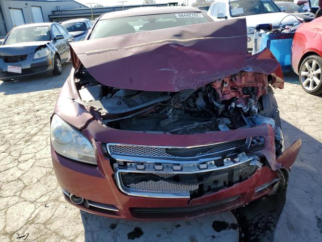 1G1ZE5E77BF106837 - 2011 CHEVROLET MALIBU LTZ წითელი ფოტო 5