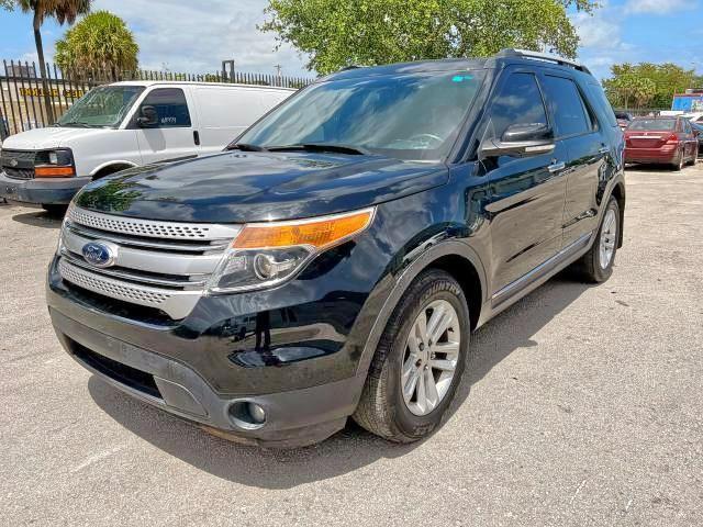 1FM5K7D84FGB21408 - 2015 FORD EXPLORER X BLACK photo 2