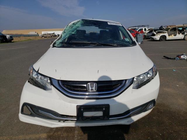 19XFB4F23FE201914 - 2015 HONDA CIVIC HYBR WHITE photo 5