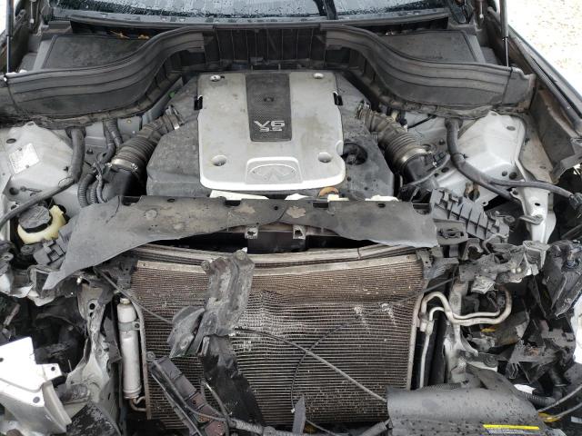 JNKAJ09E48M305987 - 2008 INFINITI EX35 BASE SILVER photo 12
