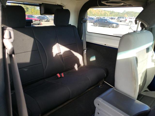 1J4AA2D14AL229517 - 2010 JEEP WRANGLER S BLUE photo 10