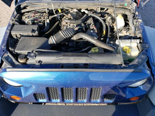 1J4AA2D14AL229517 - 2010 JEEP WRANGLER S BLUE photo 11