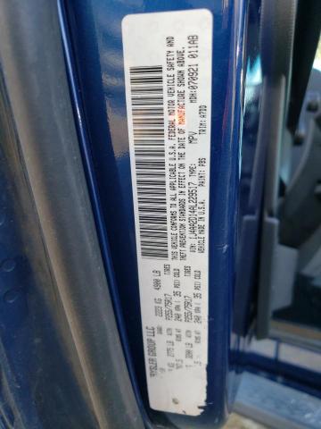 1J4AA2D14AL229517 - 2010 JEEP WRANGLER S BLUE photo 12