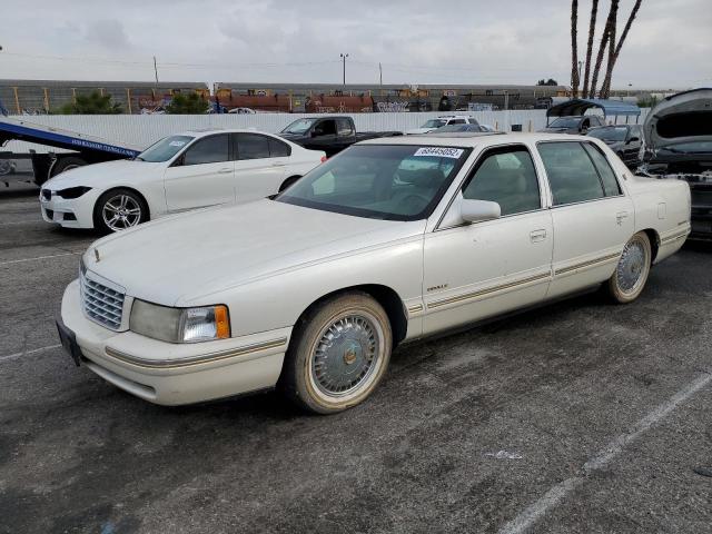 1G6KE54Y2VU238345 - 1997 CADILLAC DEVILLE DE WHITE photo 1