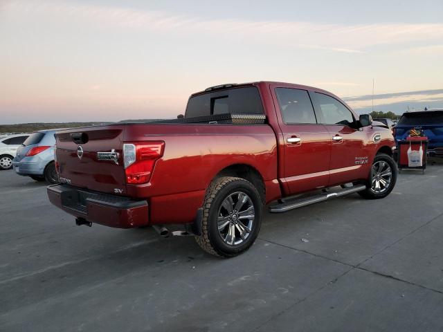 1N6AA1E61HN562747 - 2017 NISSAN TITAN SV RED photo 3