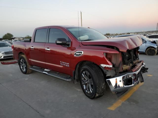 1N6AA1E61HN562747 - 2017 NISSAN TITAN SV RED photo 4