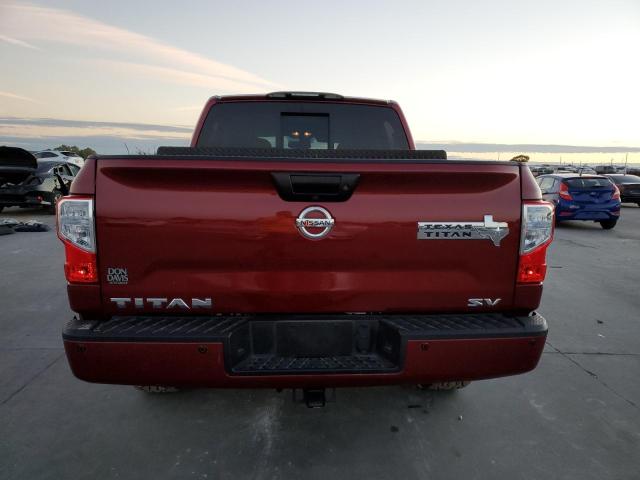 1N6AA1E61HN562747 - 2017 NISSAN TITAN SV RED photo 6