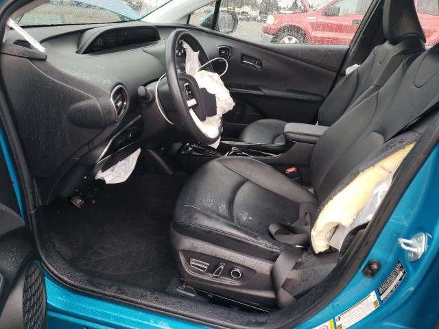 JTDKARFP9H3033913 - 2017 TOYOTA PRIUS PRIM 蓝色 照片 7