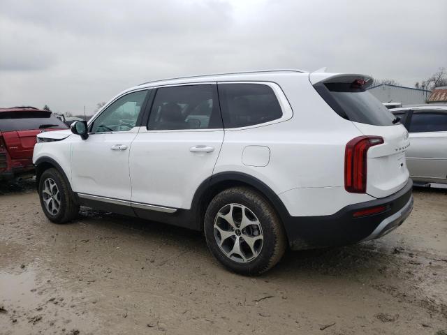 5XYP34HC6NG321571 - 2022 KIA TELLURIDE WHITE photo 2