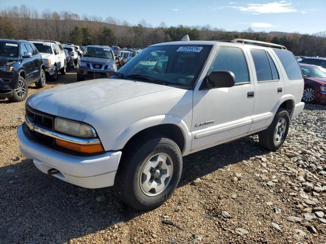 1GNDT13X85K116427 - 2005 CHEVROLET BLAZER WHITE photo 1