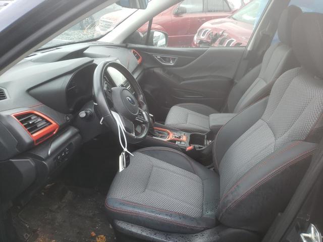 JF2SKARC2MH457259 - 2021 SUBARU FORESTER S BLUE photo 7