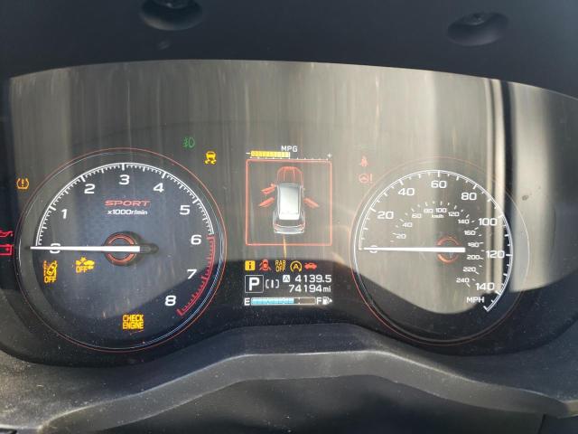 JF2SKARC2MH457259 - 2021 SUBARU FORESTER S BLUE photo 9