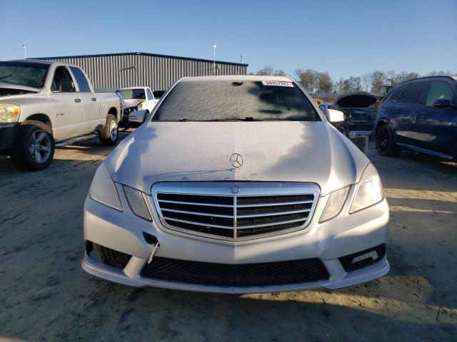 WDDHF8HB2BA332448 - 2011 MERCEDES-BENZ E 350 4MAT SILVER photo 5