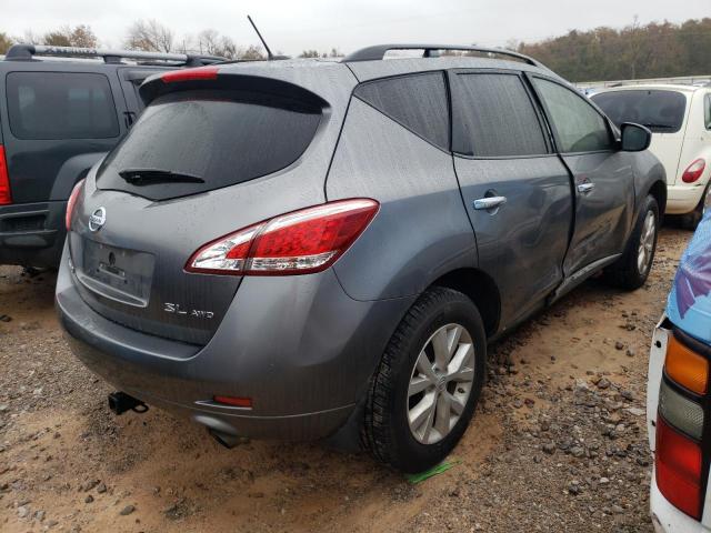 JN8AZ1MWXDW318391 - 2013 NISSAN MURANO SL GRAY photo 3